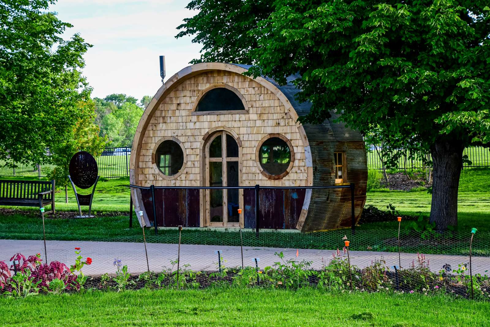 The Burrow, Garden Playhouses Exhibit